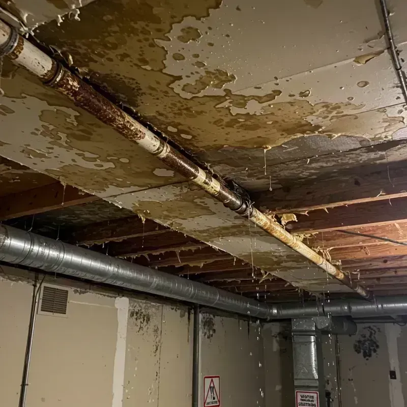 Ceiling Water Damage Repair in Fullerton, PA